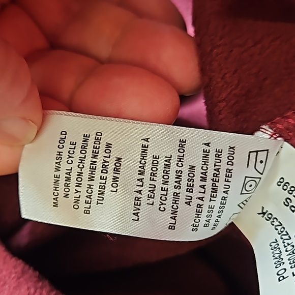 Ascend fleece hooded Henley - Picture 4 of 5